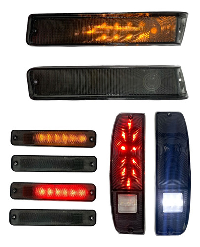 Led Cuartos Calaveras Ford Luces Camioneta 78 79 1978 1979