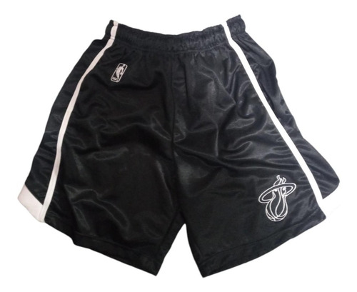 Short Basquet Miami Heat Licencia Oficial Nba - Local Olivos