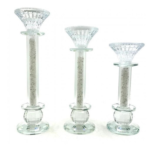 Imagen 2 de 2 de Candelabro 7 X 17,5 Cm, Decoración, Ambientación, Eventos