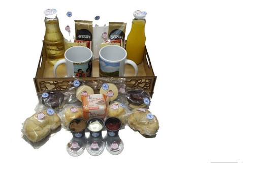 Imagen 1 de 6 de Desayuno A Domicilio - Date El Gusto - P/2 - Diabético - Mdf