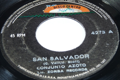 Jch- Conjunto Azoto San Salvador 45 Rpm