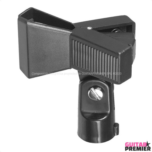 Imagen 7 de 8 de Pipeta Pinza Para Micrófono Universal Reforzada Abs