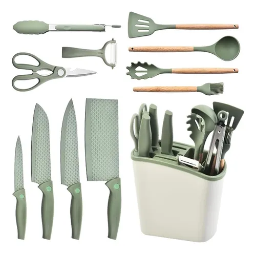 comprar Juego De Cuchillos De Cocina, Utensilios De Cocina De 12 Pc 