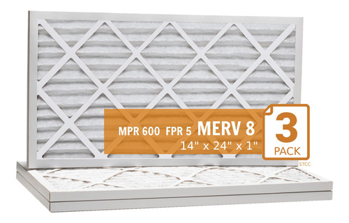 Filtro Aire Plisado Superficie Extendida Mecanico Merv 8 14 