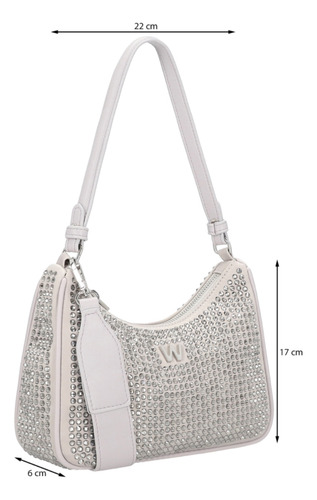 Bolsa Shoulder Bag Para Mujer Westies Gris Hbpumati2we