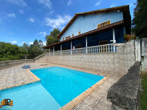 Imagem 13 de 30 de Chácara À Venda 4.600m2 Terreno, Casa 485m2 Piscina Estrada Julio Rocha Bairro Do Monjolo Em Juquitiba - Sp - Ch07787 - 70289503