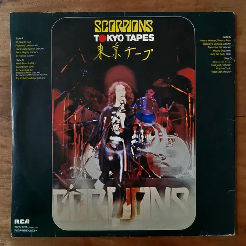 Scorpions-tokyo Tapes-lpx2 Capa Dupla-vinil | MercadoLivre