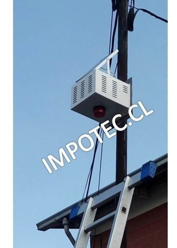 Alarma Comunitaria Solar Boton De Panico 2 Control / Impotec