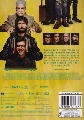 Un Padre No Tan Padre Benny Ibarra Pelicula Dvd