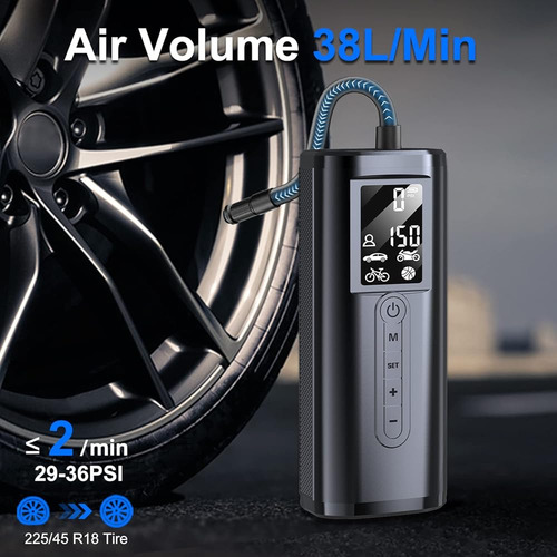 Woowind Ap2-p Inflador De Neumáticos Bomba De Bicicleta Comp