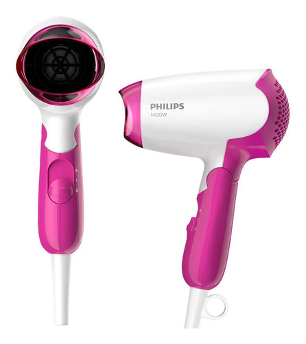 Imagen 5 de 7 de Secador de pelo Philips DryCare Essential BHD003/00 blanco y rosa 220V - 240V