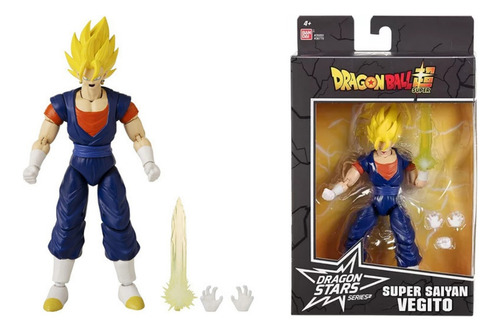 Imagen 2 de 2 de Figura Muñeco Juguete Anime Dragon Ball Super Vegito Bandai