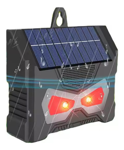 Repelente Ultrasonico Morcego Solar Para Jardim E Ar Livre G