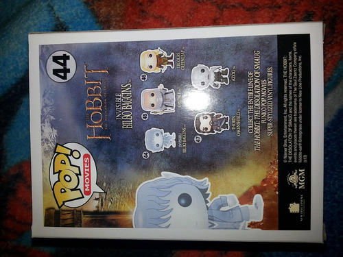 Funko Pop Movies: Hobbit 2 Invisible Bilbo Action Figura