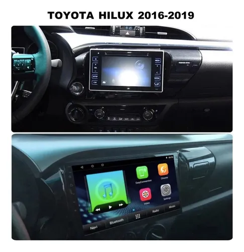 Central Multimedia Toyota Hilux 2016-2024 -- 2gb+32gb