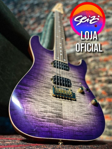 Guitarra Seizi Katana Ozielzinho Collection - Emperor Purple