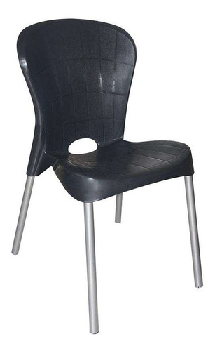 Cadeira De Plástico Montes Claros Preta