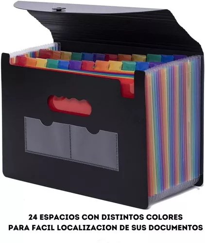 Carpeta Organizador Documentos Portafolio Plastico Expandibl