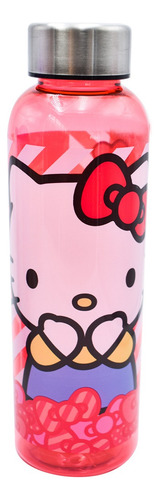 Termo Fun Kids Sanrio Botella Hello Kitty 600 Ml De Acrílico