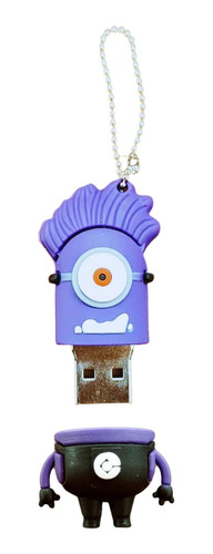 Pendrive Minion Morado 1 Ojo 32gb Usb 3.0