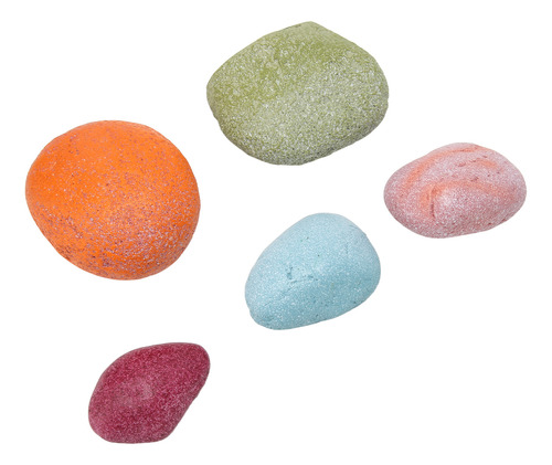 Piedras Decorativas De Colores Para Peceras, 5 Piezas, Innov