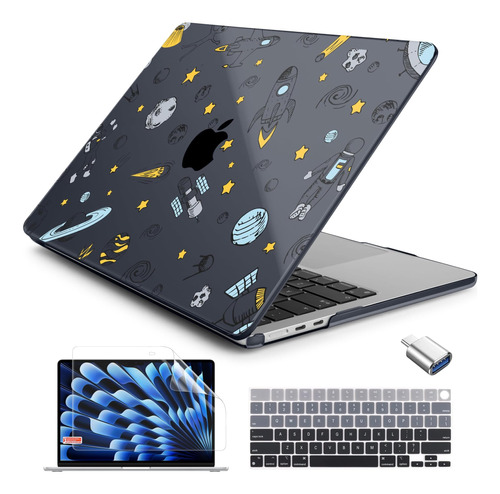 Funda Batianda Para Macbook Air 13 M2 + C/teclado Astronaut