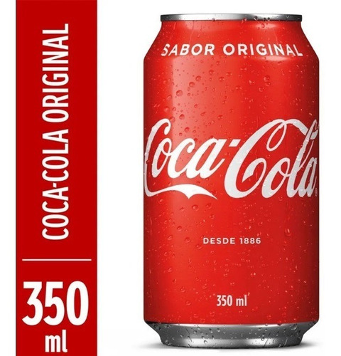 Refrigerante Coca-cola Lata Cx/12 350 Ml