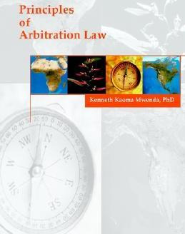 Libro Principles Of Arbitration Law - Kenneth K Mwenda