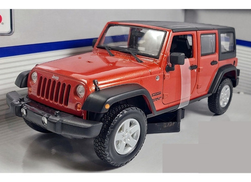 Carro A Escala 1/24 Jeep Wrangler Unlimited 2015