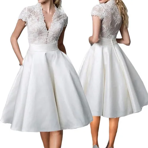 Vestidos de novia cortos mercado libre deals