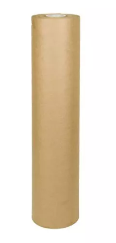 Dispensador de rollo de papel kraft para montaje en pared, soporte para  rollo de papel para listas de comestibles, notas importantes, números de