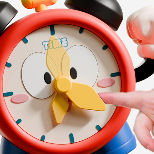 Reloj Interactivo Eléctrico Montessori Para Bebés, Juguete
