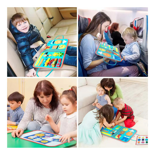 L Juguetes Sensoriales Montessori Board For Niños Educativos