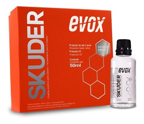 Evox Skuder Tratamiento Ceramico Para Plasticos - Ev047 - 