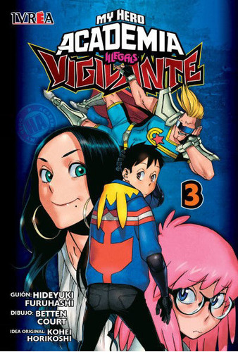 Manga, Vigilante: My Hero Academia Illegals Vol. 3