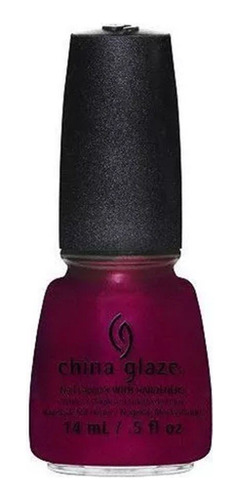 Esmalte De Uñas China Glaze Red-y & Willing Bordo Metal 14ml