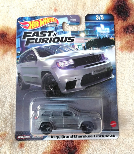 Hot Wheels Gran Cherokee Rápido Y Furiosos 