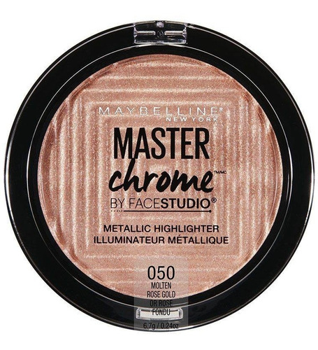 Iluminador Maybelline Master Chrome Tono Rose Gold