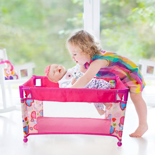 Cama Plegable Para Muñecas Jizhi Reborn Con Bolsa De Almacen