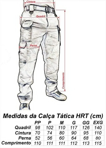 Calça Tática Modelo Prf Da Tactical Dacs