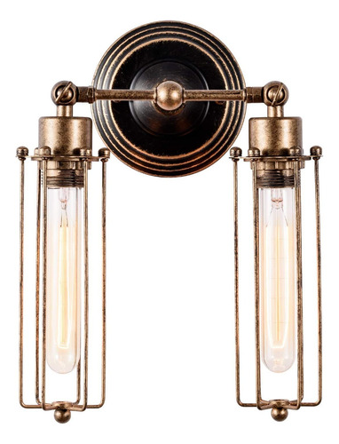 Lámpara De Pared Decorativa Interior Vintage Industrial
