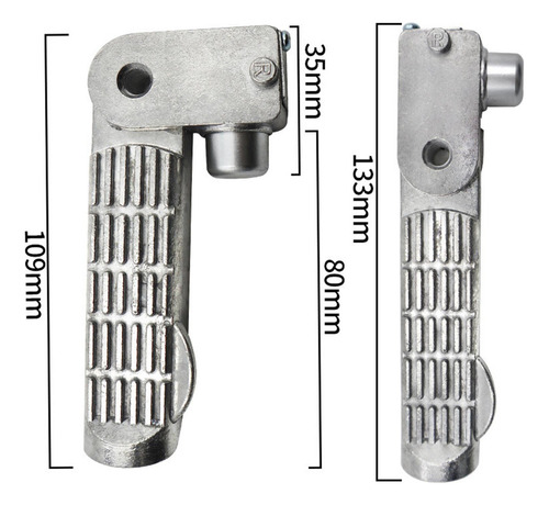 Reposapiés Plegables For Bicicleta Eléctrica