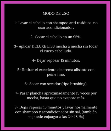 Alisado Pack Progresivo Orgánico Deluxe Liss® Original