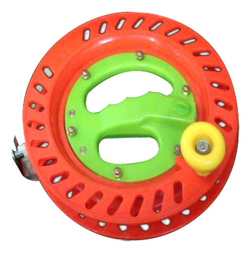 Bobinador De Devanador De Cables Carrete De Pesca Rojo