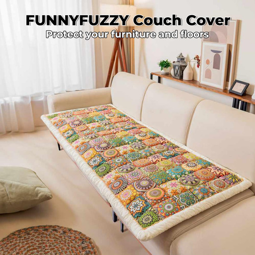Funda Para Sofá Y Cama De Mascotas Color Crema Grande Bohemia Nombre Del Diseño