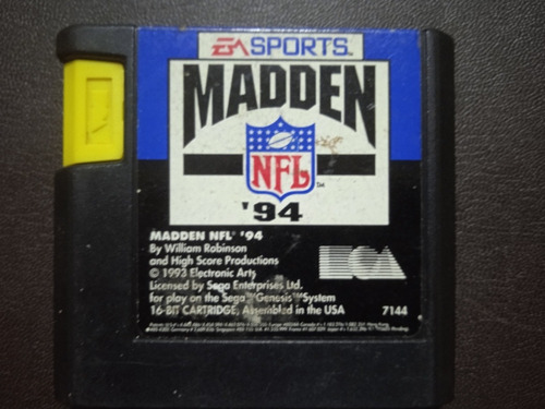 Madden Nfl 94 - Sega Genesis 