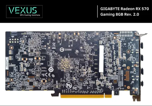 Kit Thermal Pads Gigabyte Radeon Rx 570 Gaming 8gb Rev. 2.0