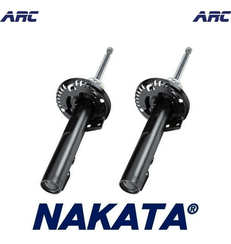 Imagem 2 de 5 de Par Amortecedor Dianteiro Gol Voyage G5 G6 G7 Nakata + Kit