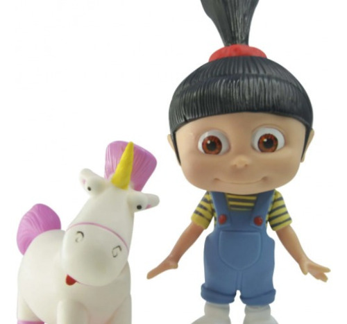 Boneco Agnes E Fluffy Minions