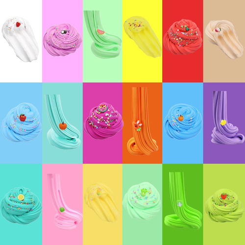 Kit Butter Slime, Pacote Com 18, Slimes, Lembrancinhas, Pres